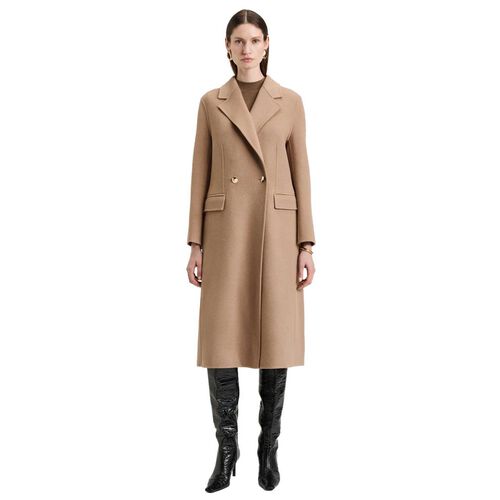Veronika Maine Double Faced Wool Long Coat